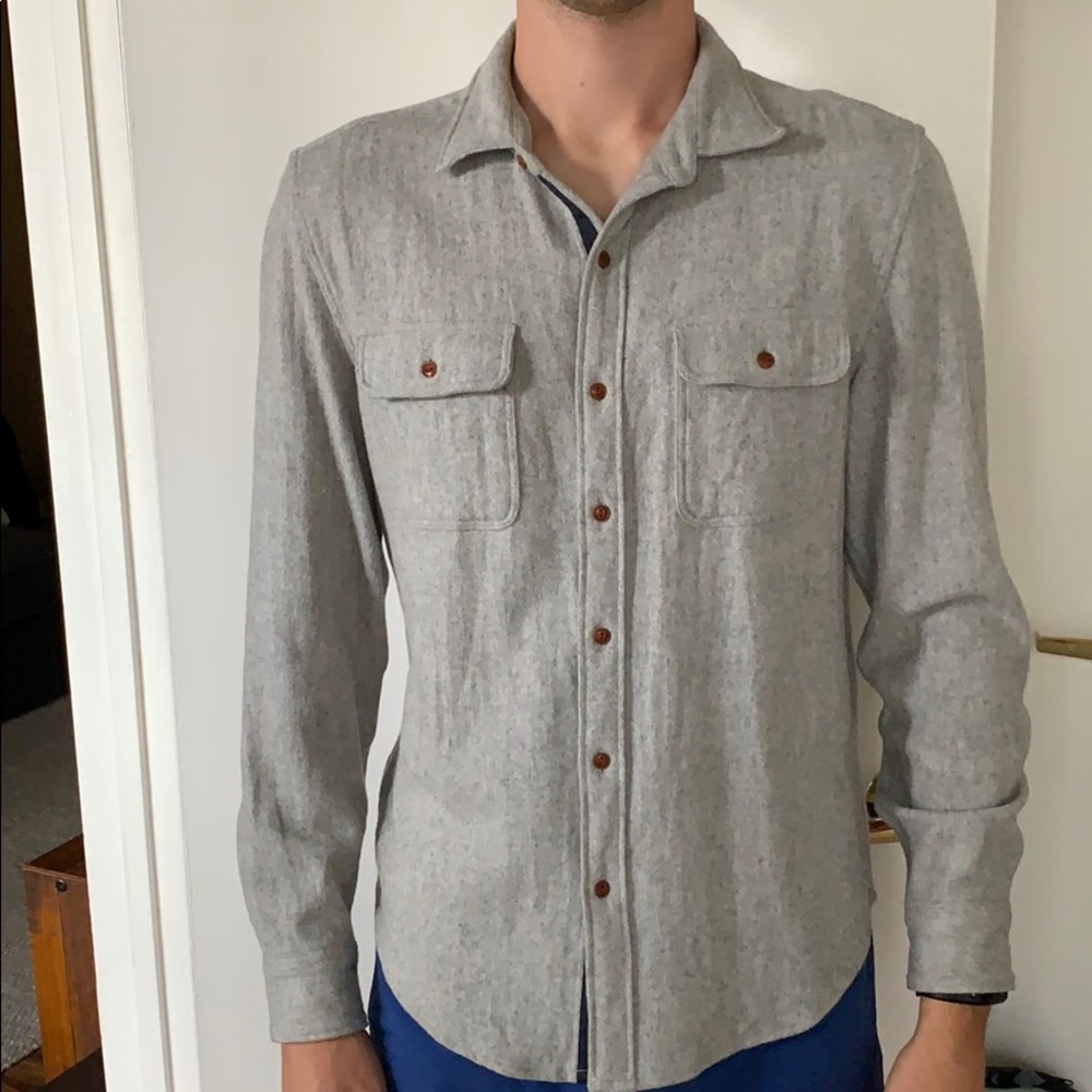Levi’s Wool Button Down Shirt
